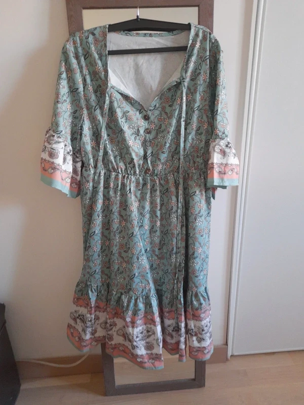 Robe manches courtes taille L